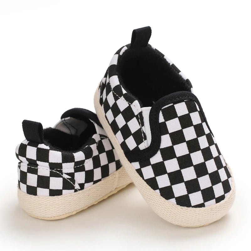 0-18M Spring Autumn Newborn Casual Baby Shoes Soft Comfortable Non-Slip Infants Kids Boy Girls Cute Walking Shoes First Walkers