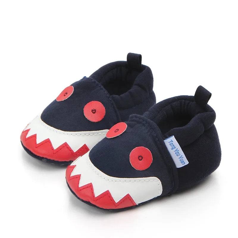 Cute Tiger Animal Baby Boy Shoes 0-18M Newborn Baby Crib Shoes Cotton Soft Sole Antiskid Toddler Infant Shoes Zapatos De Bebe